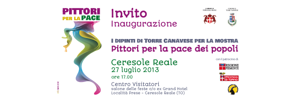 Invito - Pittori per la pace dei popoli